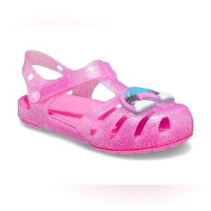 CROCS KIDS CLASSIC ISABELLA SANDAL - PINK LEMONADE